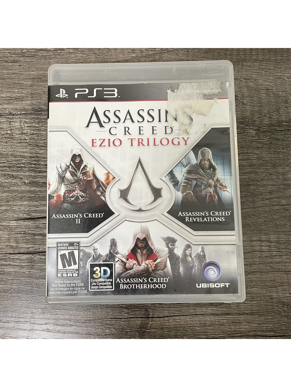 Assassin's Creed Ezio Trilogy Sony Playstation 3 PS3 Game 2012 Complete Tested
